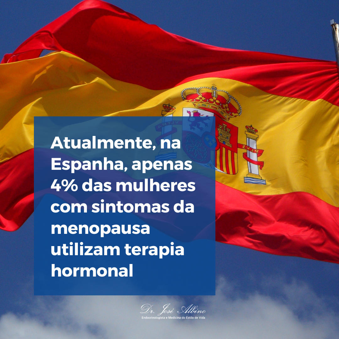 Atualmente, na Espanha, apenas 4% das mulheres com sintomas da menopausa utilizam terapia hormonal
